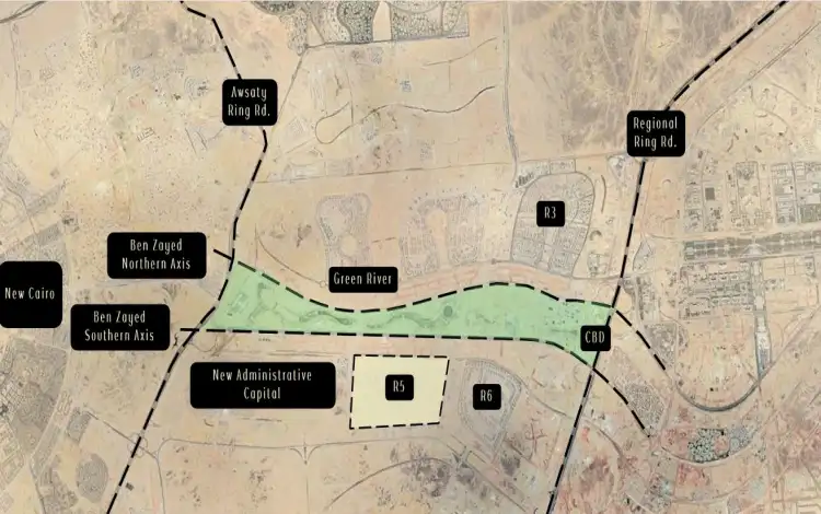 موقع New Garden City